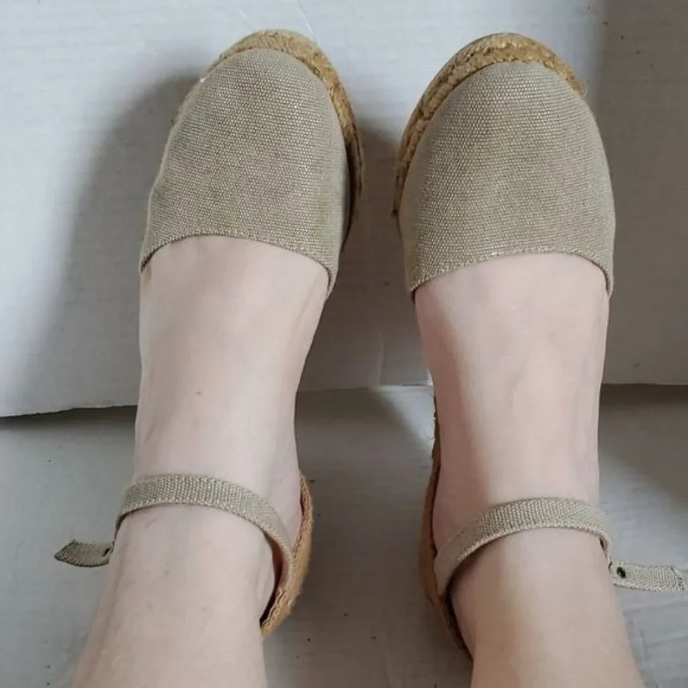 Gairno Espadrille Wedge Sandals Heels Platform SHOES Women's WOMAN'S Size 6½